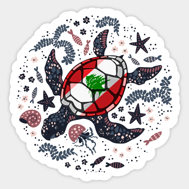 lebanon Lebanon Sticker TeePublic